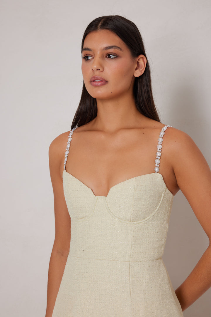 Sharine Butter Tweed