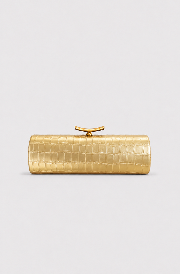 Sloane Clutch Gold