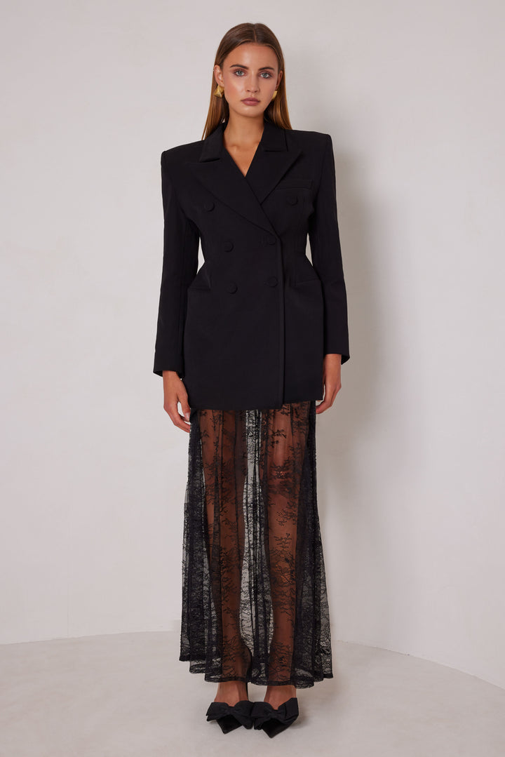 Zari Skirt Black
